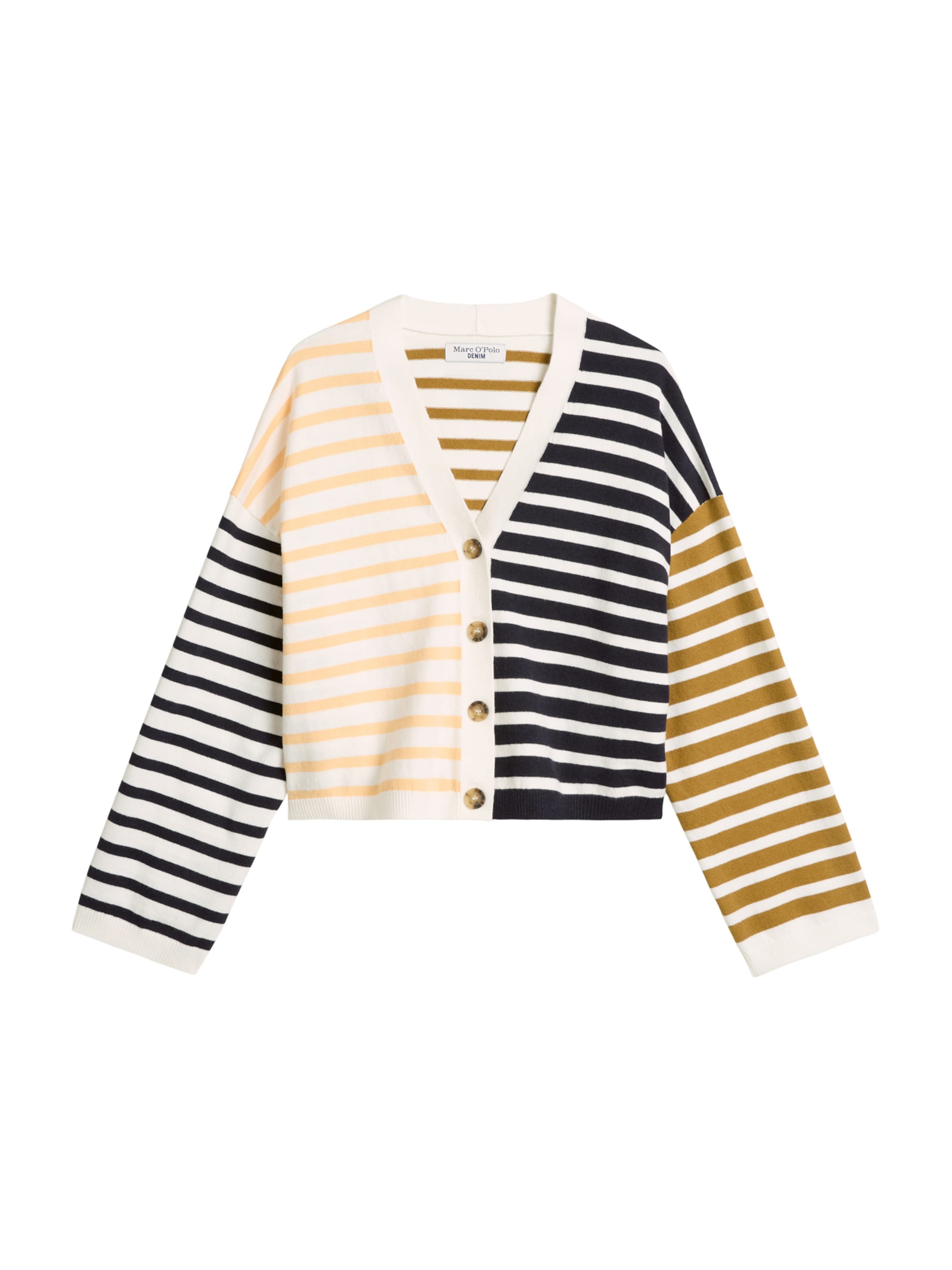 Geacă tricotată de la Marc O'Polo DENIM pe alb: față