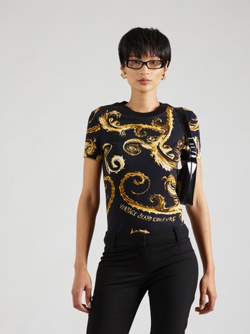 Versace Jeans Couture Shirt in Zwart: voorkant