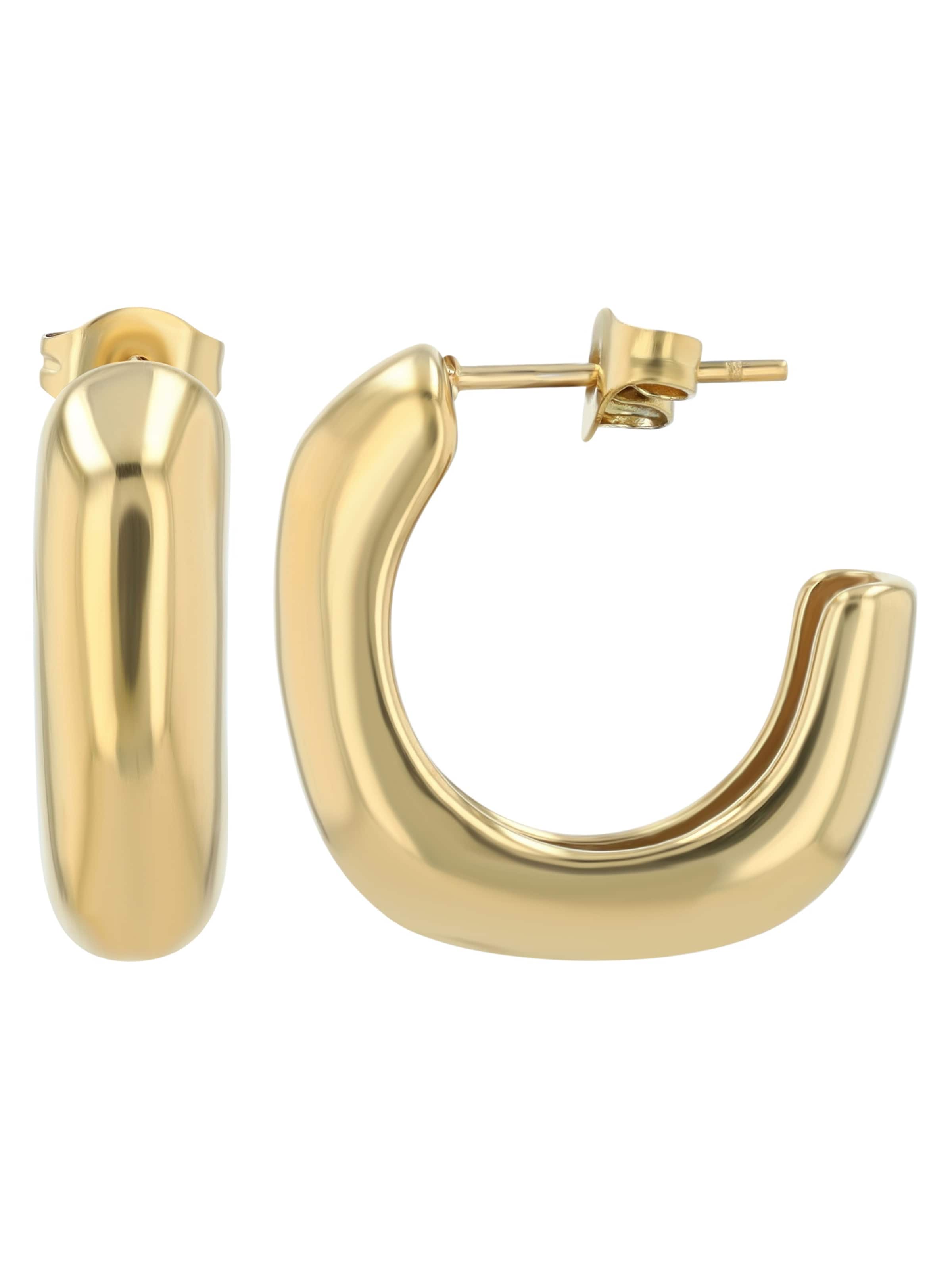Akzent Earrings 'Vilma, langlebig' in Gold