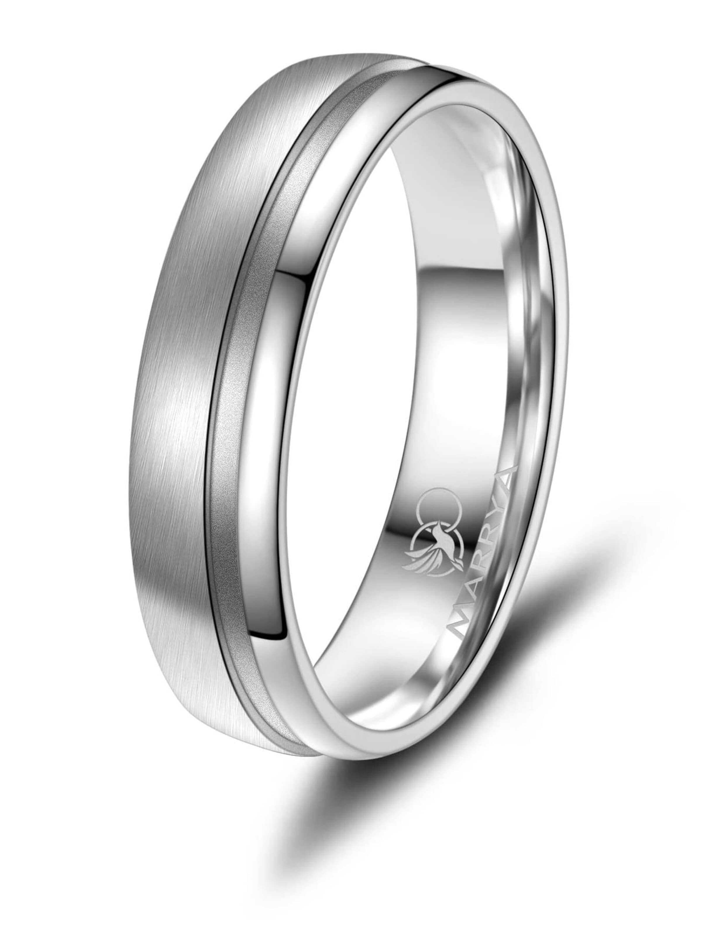 MARRYA Ring 'MARRYA SI-10 Ehering aus Silber' in Silver: front