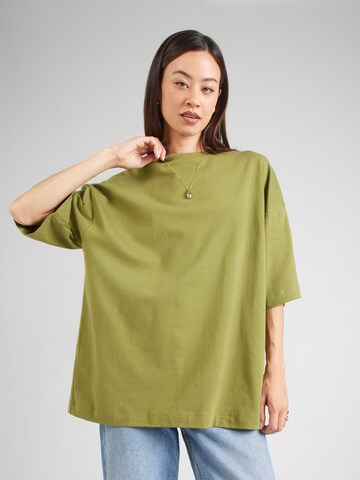 TOPSHOP Shirt in Green: front
