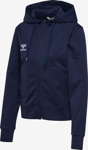 Veste de survêtement Hummel en bleu