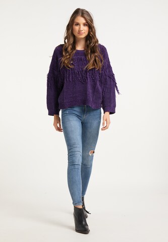 purpurinė IZIA Megztinis