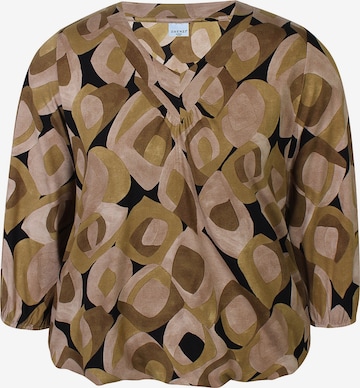 Zhenzi Blouse 'Lexie 1514' in Groen: voorkant