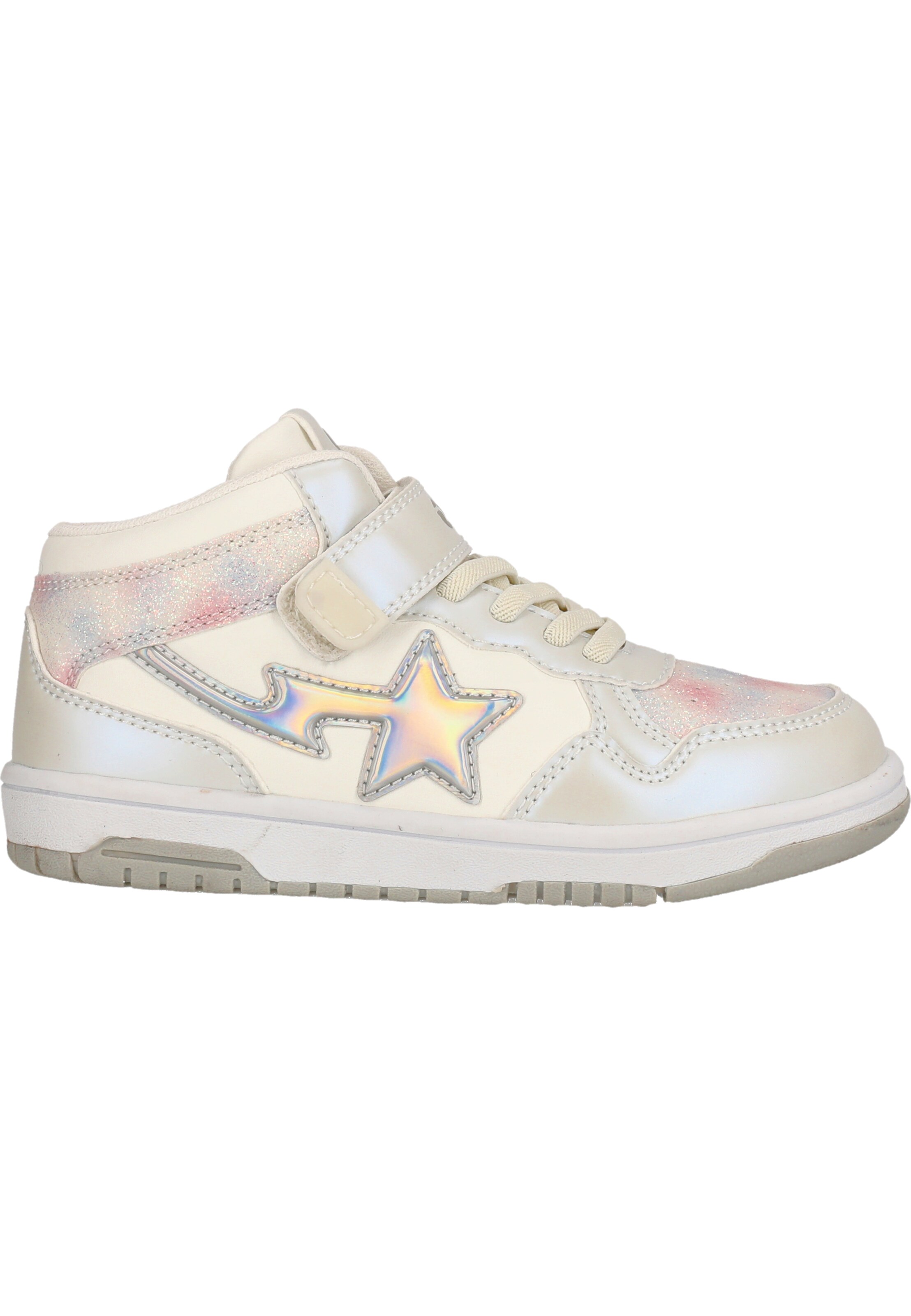 ZigZag Sneakers 'Hentia' in Zilver