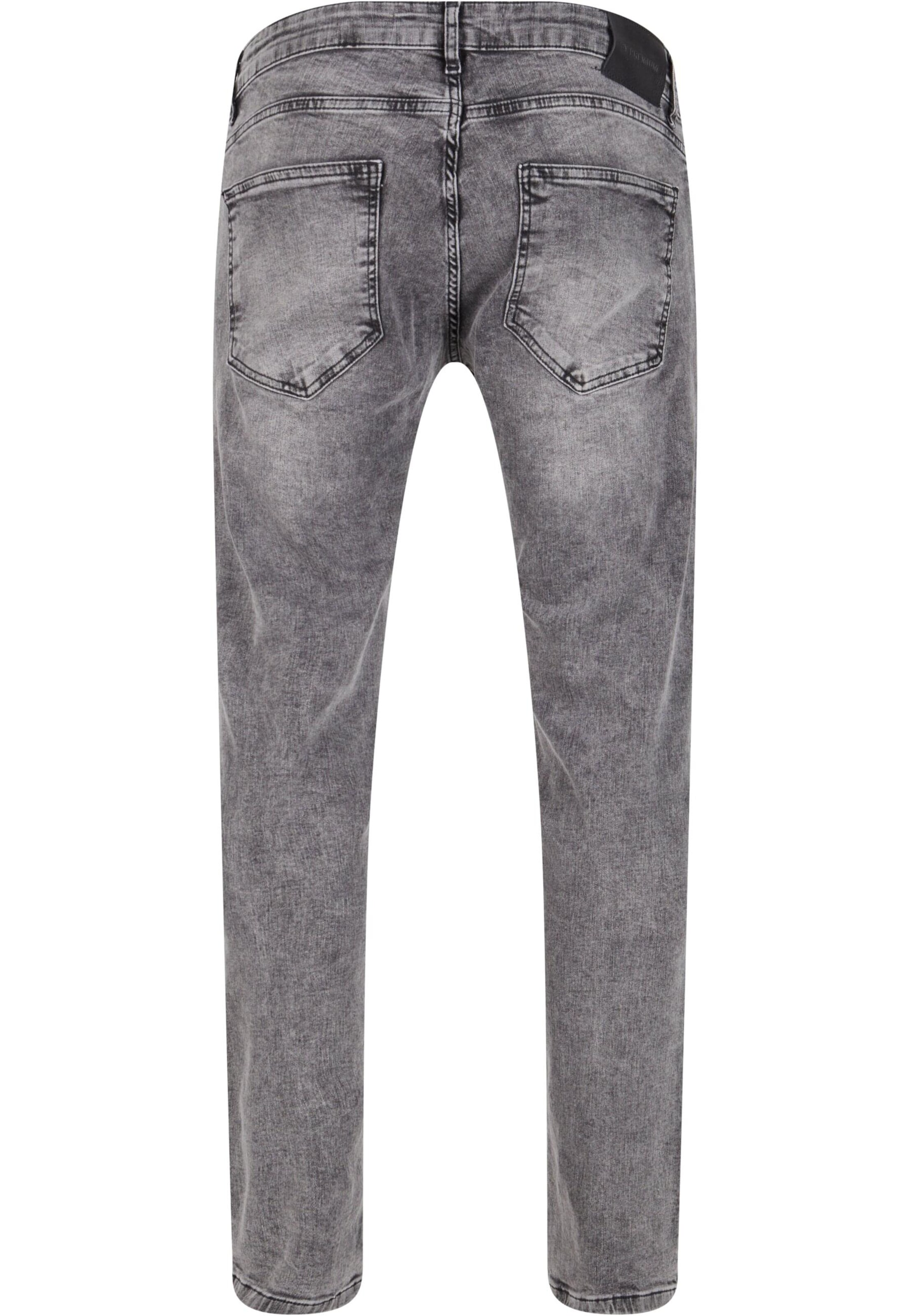 2Y Premium Regular Jeans in Zwart