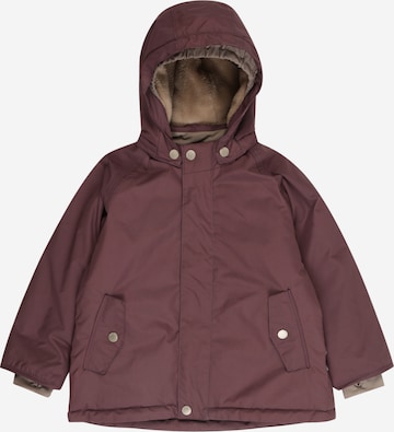 MINI A TURE Winter Jacket 'Wally' in Purple: front