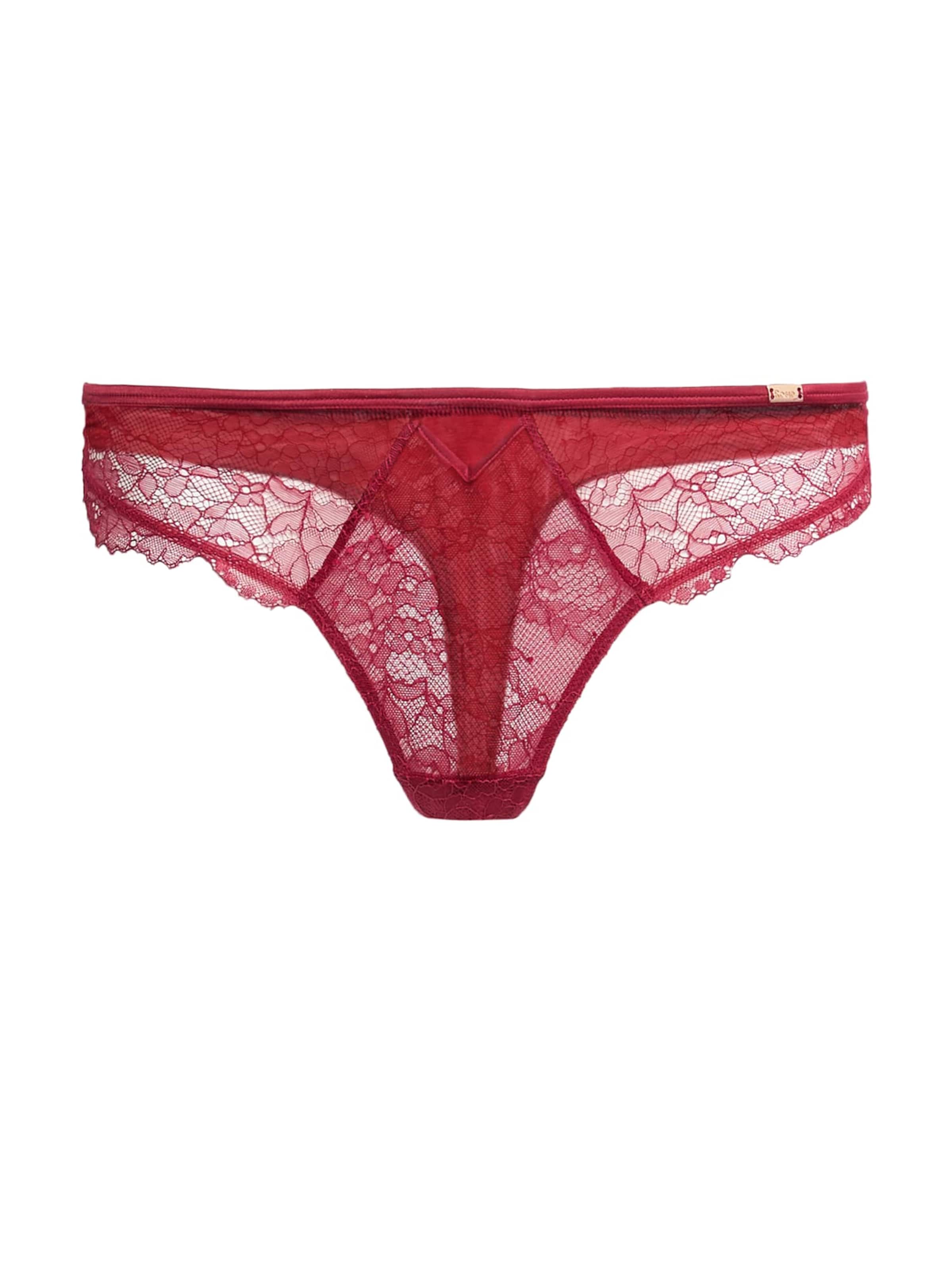 Slip Marks & Spencer en rouge : devant