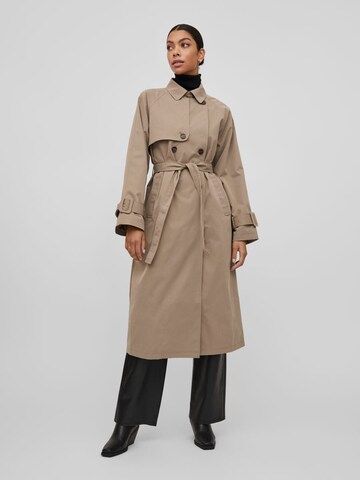 VILA ROUGE Between-seasons coat 'VIANNA' in Brown