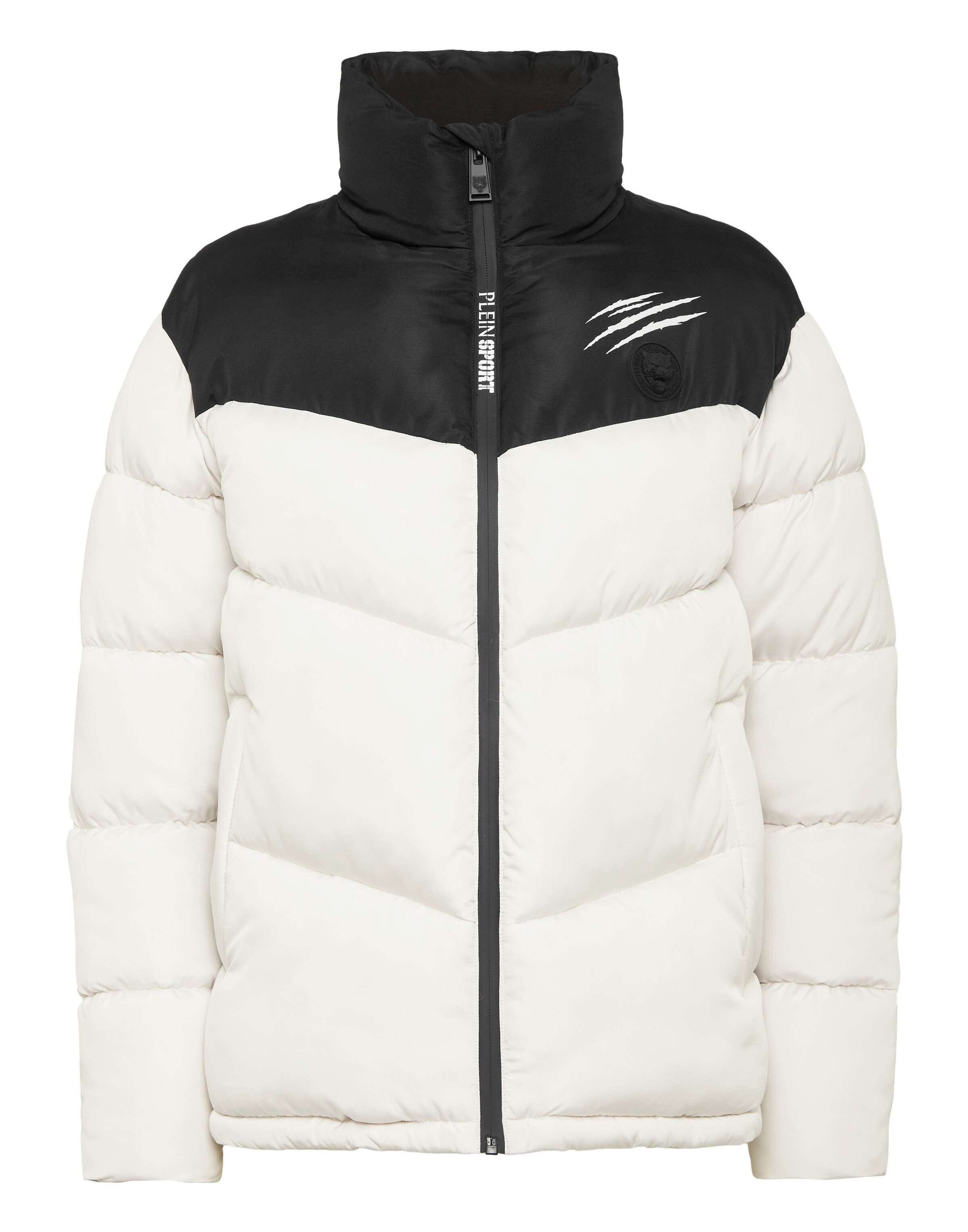 Plein Sport Jacke in Schwarz: Vorderseite