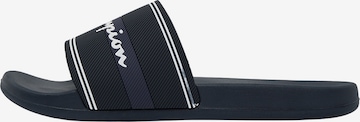 Champion Mules 'JAMBIANI' in Blue: front