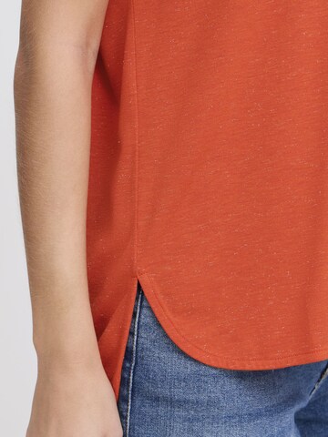 ICHI Shirt ' IHREBEL SS6 ' in Rood