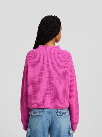 Bershka Sweater in Pink