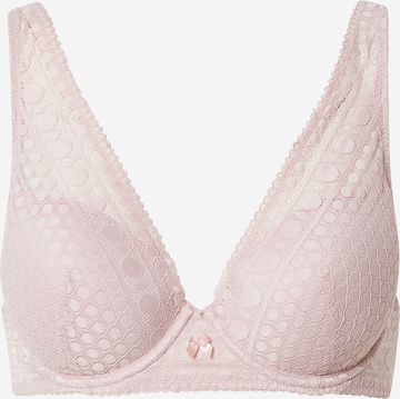 ESPRIT Triangel BH in Roze: voorkant