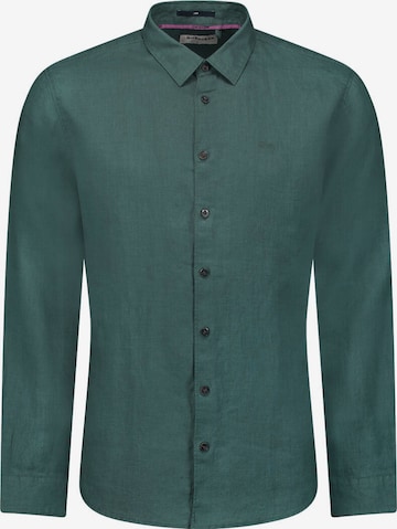 No Excess Regular fit Button Up Shirt in Green: front