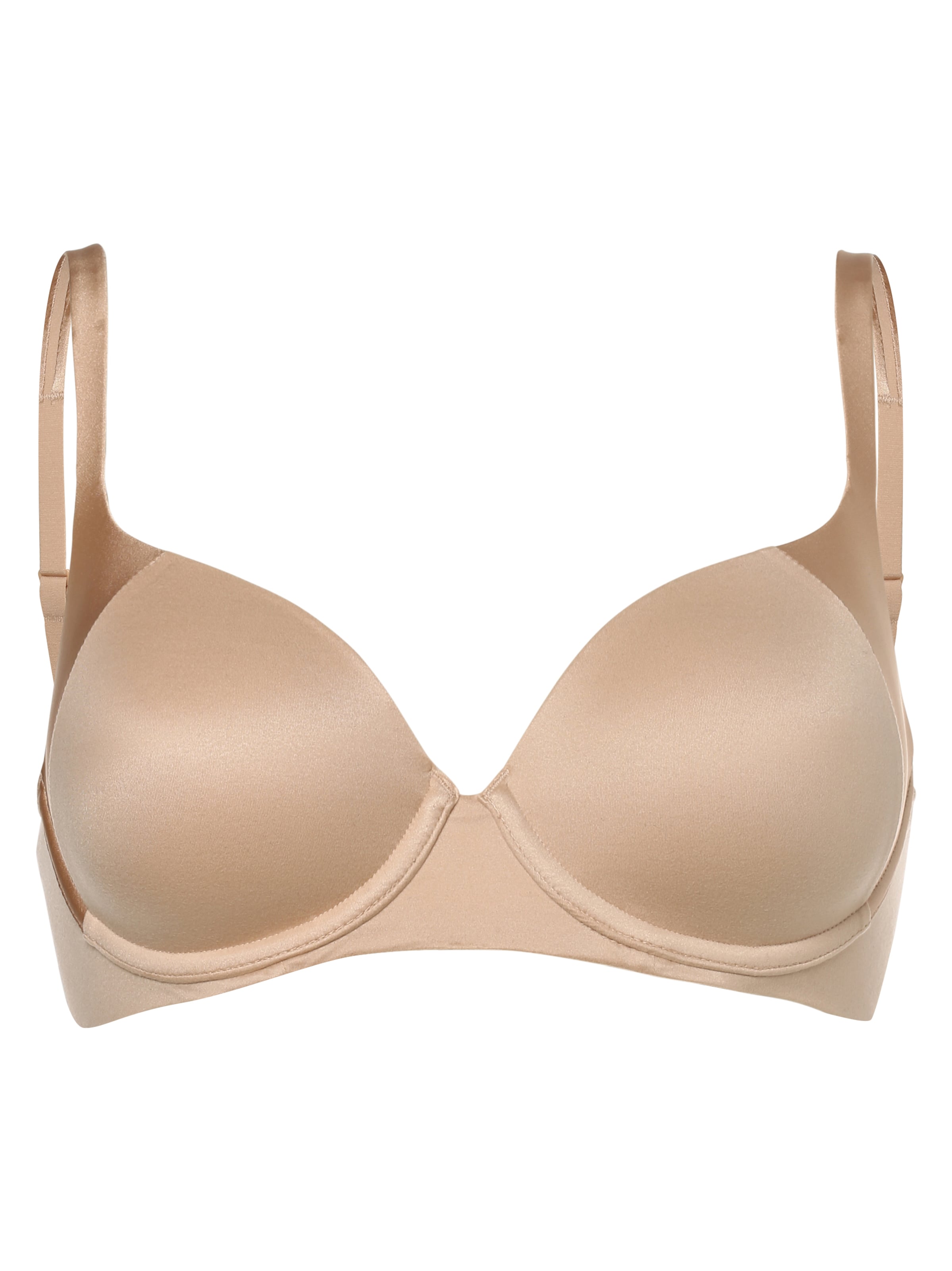 Sutien de tricou Sutien de la TRIUMPH pe bej: față