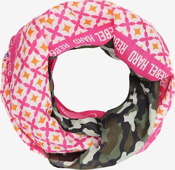 Zwillingsherz Tube Scarf 'Celina' in Pink: front