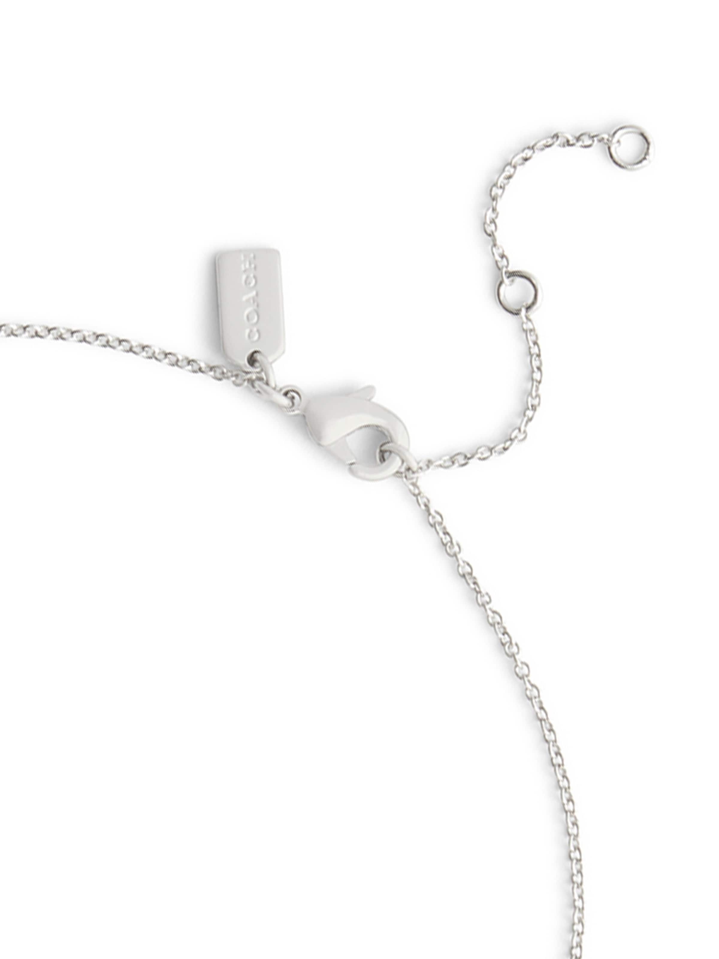 COACH - Colar em prata