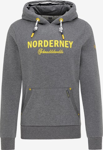 Schmuddelwedda Sweatshirt 'Norderney' in Grey: front