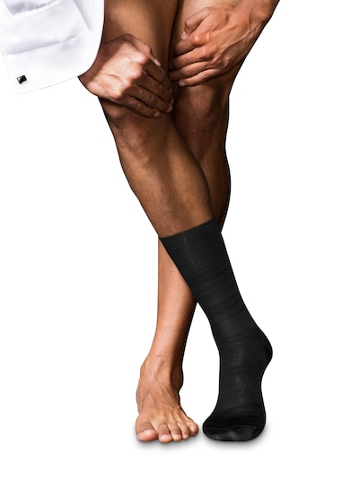 FALKE Socks 'Highshine' in 39-40 in Black, Item view