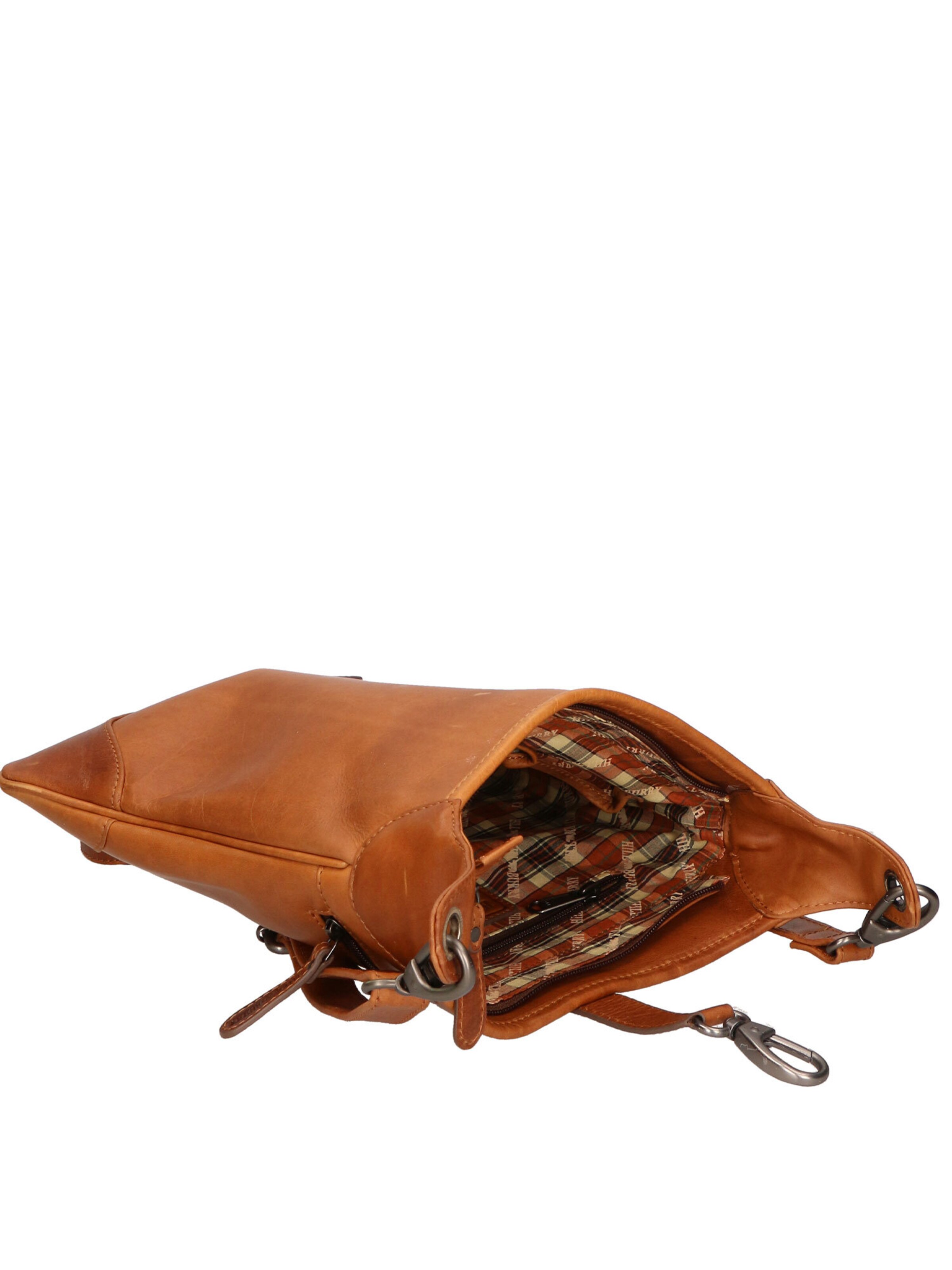 HILL BURRY Schoudertas in Bruin