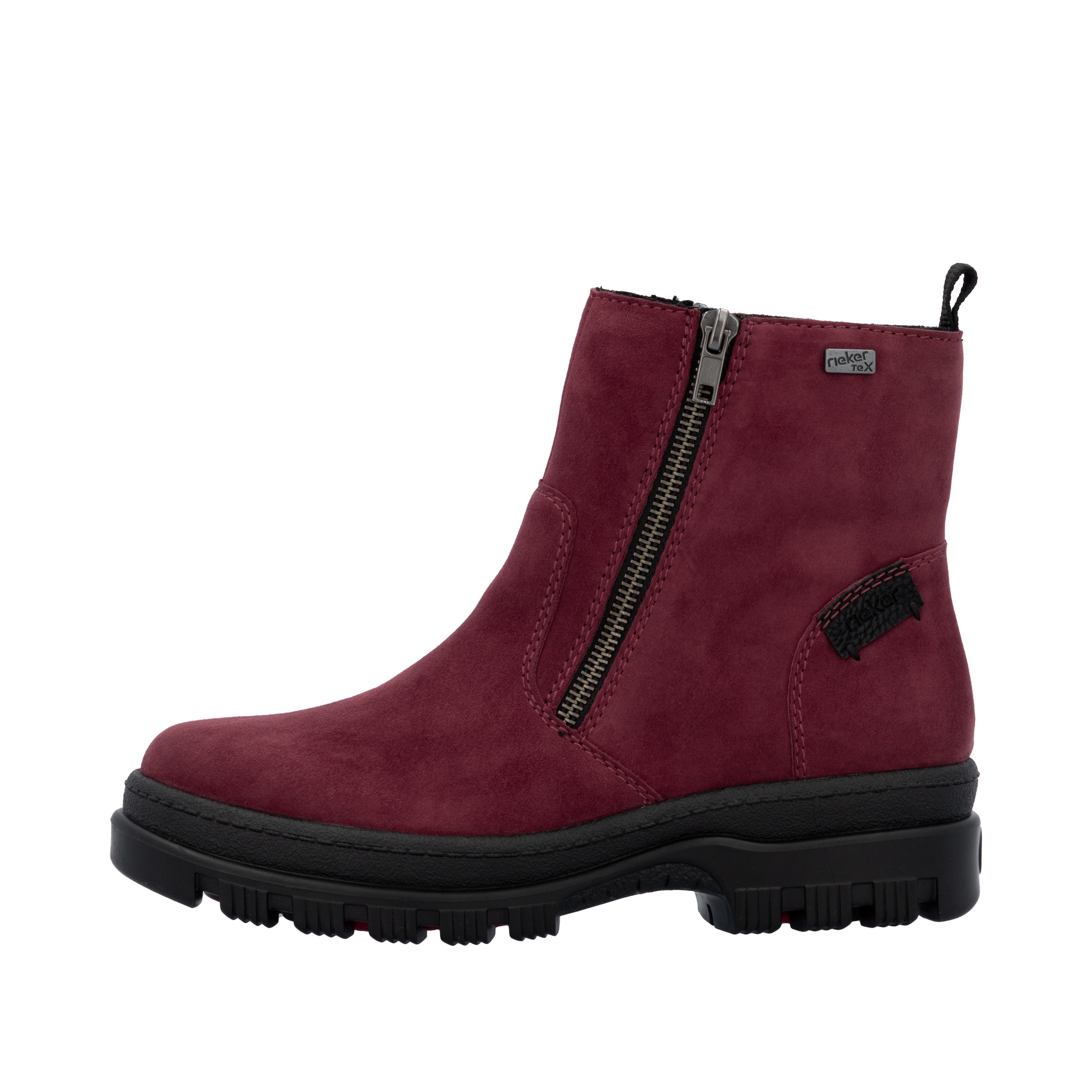 Rieker Stiefelette in Rot