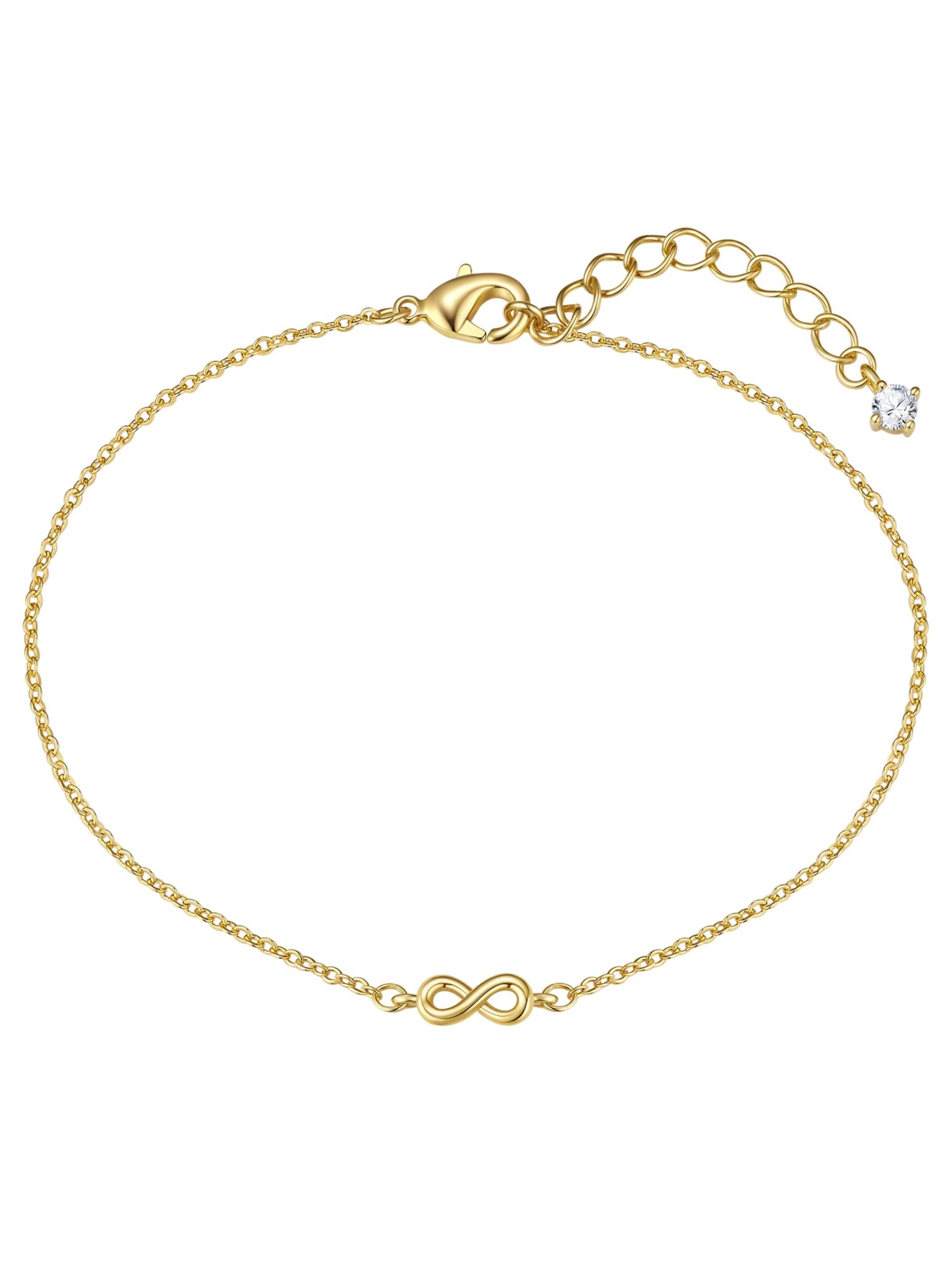 Lulu & Jane Bracelet en jaune d'or, Vue avec produit
