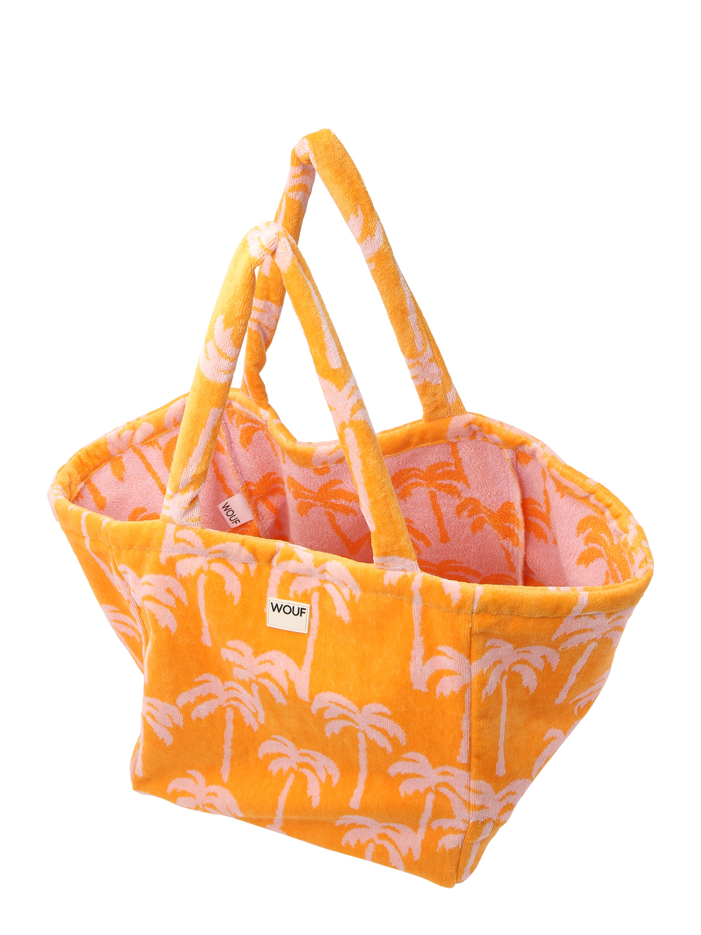 Cabas 'Tenerife' Wouf en orange