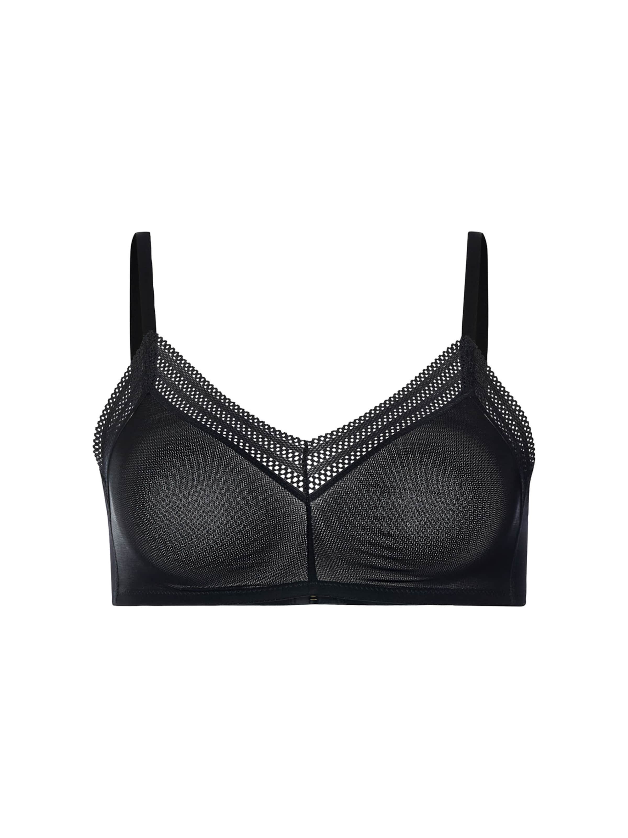 Invisible Soutien-gorge ' Orea ' Hanro en noir : devant