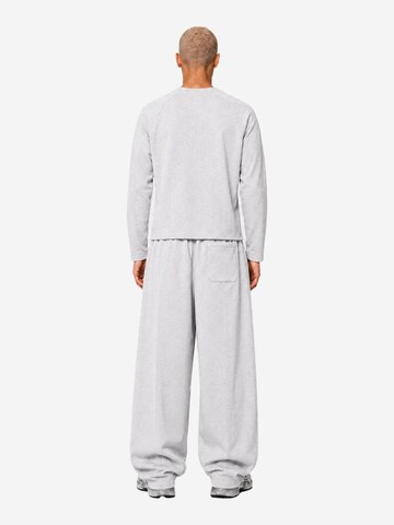 4thD Sweatshirt 'Longsleeve- Grey Melange' in Grijs