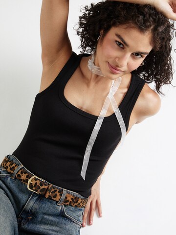 & Other Stories Top in Black