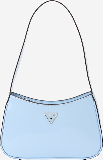 Rankinė ant peties 'ARNELA TOP ZIP SHOULDER BAG' iš GUESS, spalva – šviesiai mėlyna, Prekių apžvalga