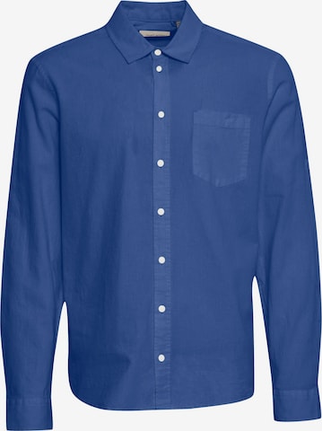 Chemise BLEND en bleu : devant