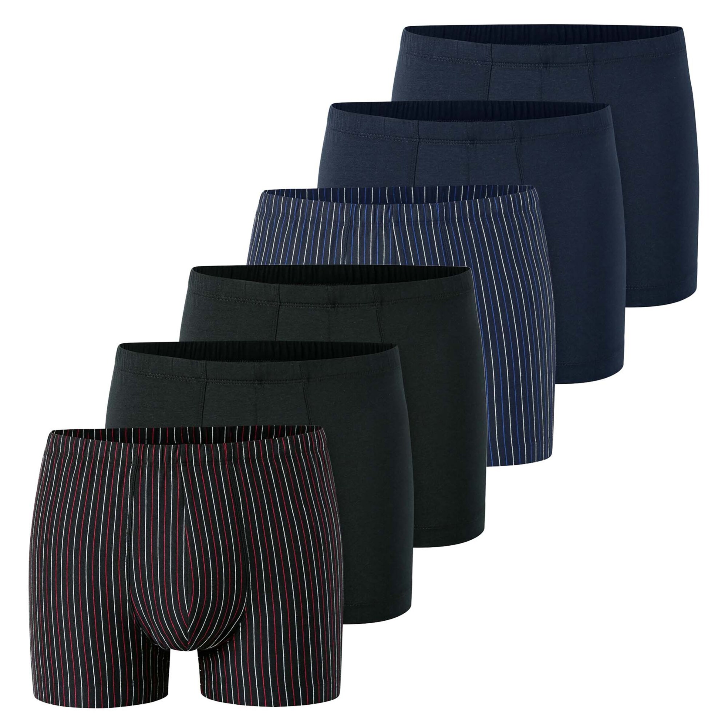 SCHIESSER Boxershorts in 4XL in mischfarben, Produktansicht