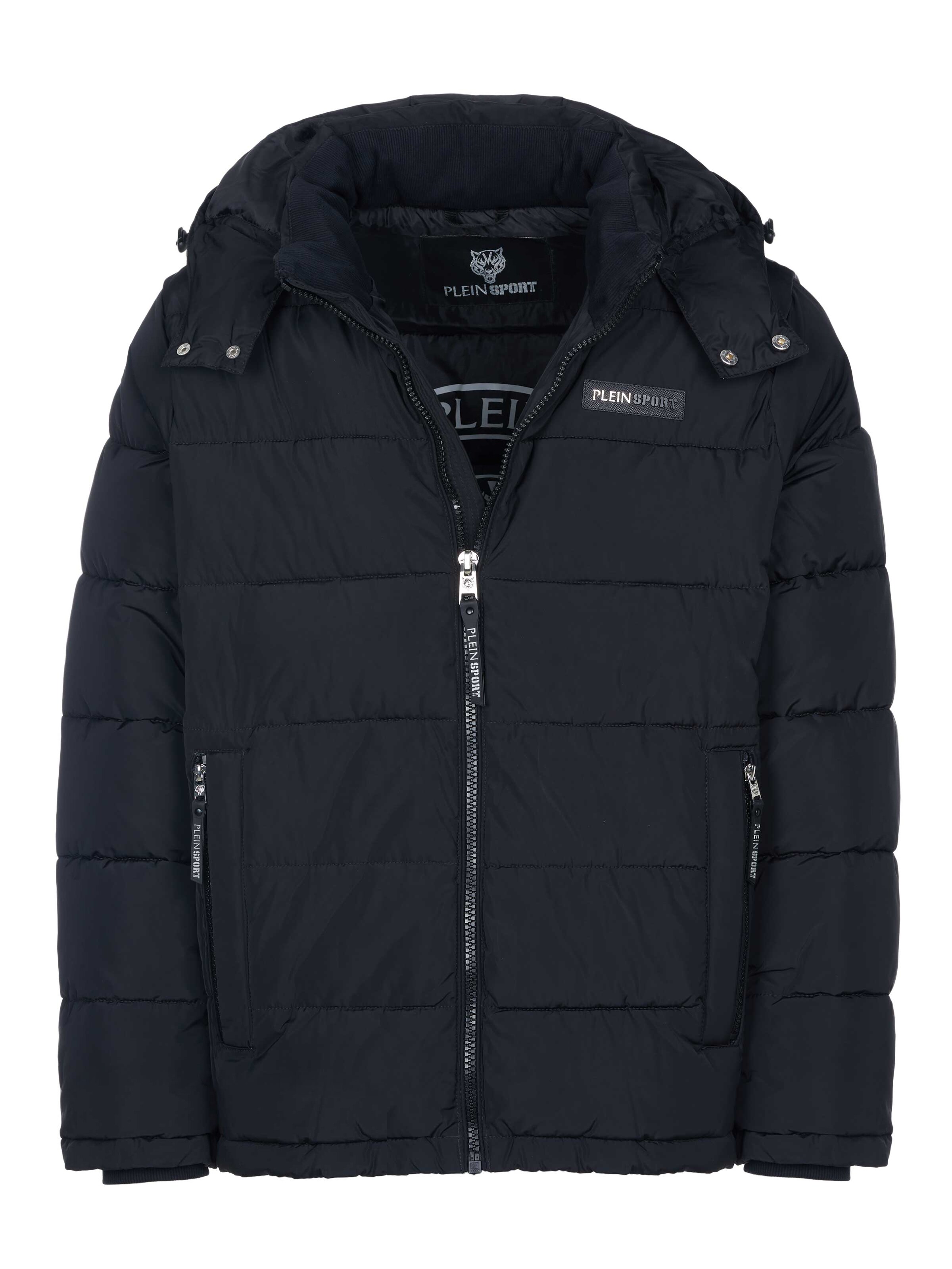 Philipp Plein Winterjacke‌‌‌‌‌‌‌ in Schwarz: Vorderseite