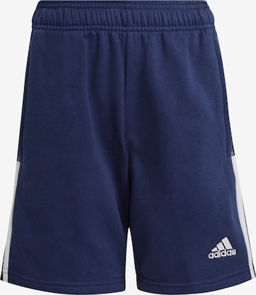 ADIDAS PERFORMANCE Workout Pants 'Tiro 21 Sweat' in Blue: front