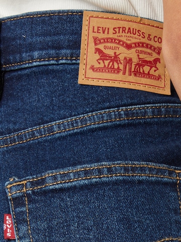 LEVI'S ® Rozšírený strih Džínsy 'High Waisted Crop Flare' - Modrá