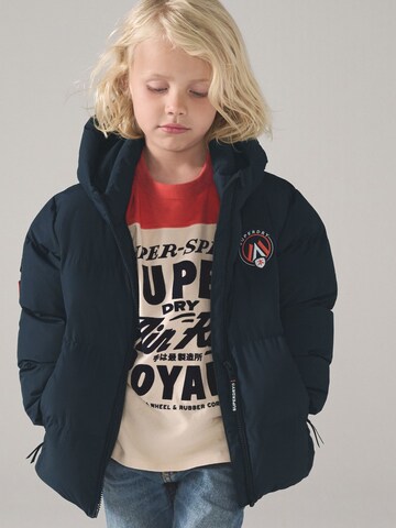 Superdry - Chaqueta de invierno en azul: frente