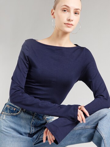 WEEKDAY Shirt 'Annie' in Blue: front