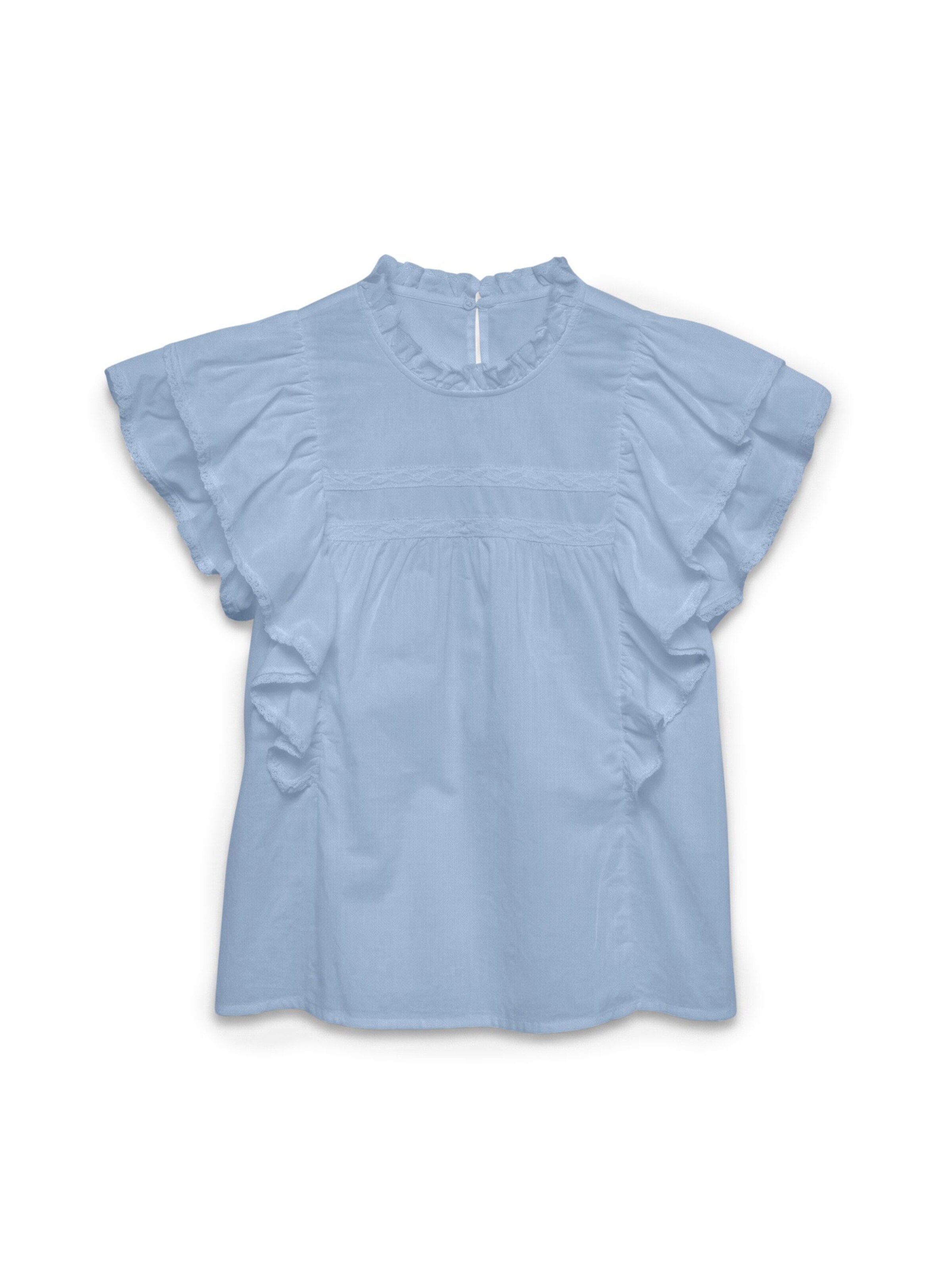 VERO MODA Blouse 'VMElix' in Blue: front