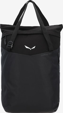 Borsa a spalla 'Fanes' di SALEWA in nero: frontale