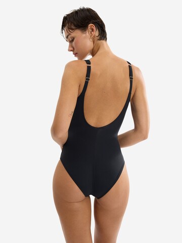 TRIUMPH Klassisch Badeanzug ' Red Label Summer Twist ' in Schwarz