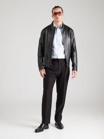 SELECTED HOMME Slim Fit Hemd 'SLHETHAN' in Blau