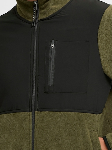 BLEND - Sudadera con cremallera ' BHMARIO ' en verde