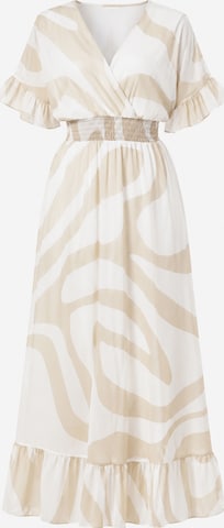 Robe Elara en marron : devant