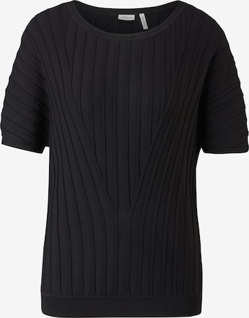 s.Oliver BLACK LABEL Sweater in Black: front