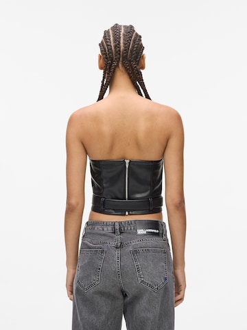 KARL LAGERFELD JEANS - Top en negro