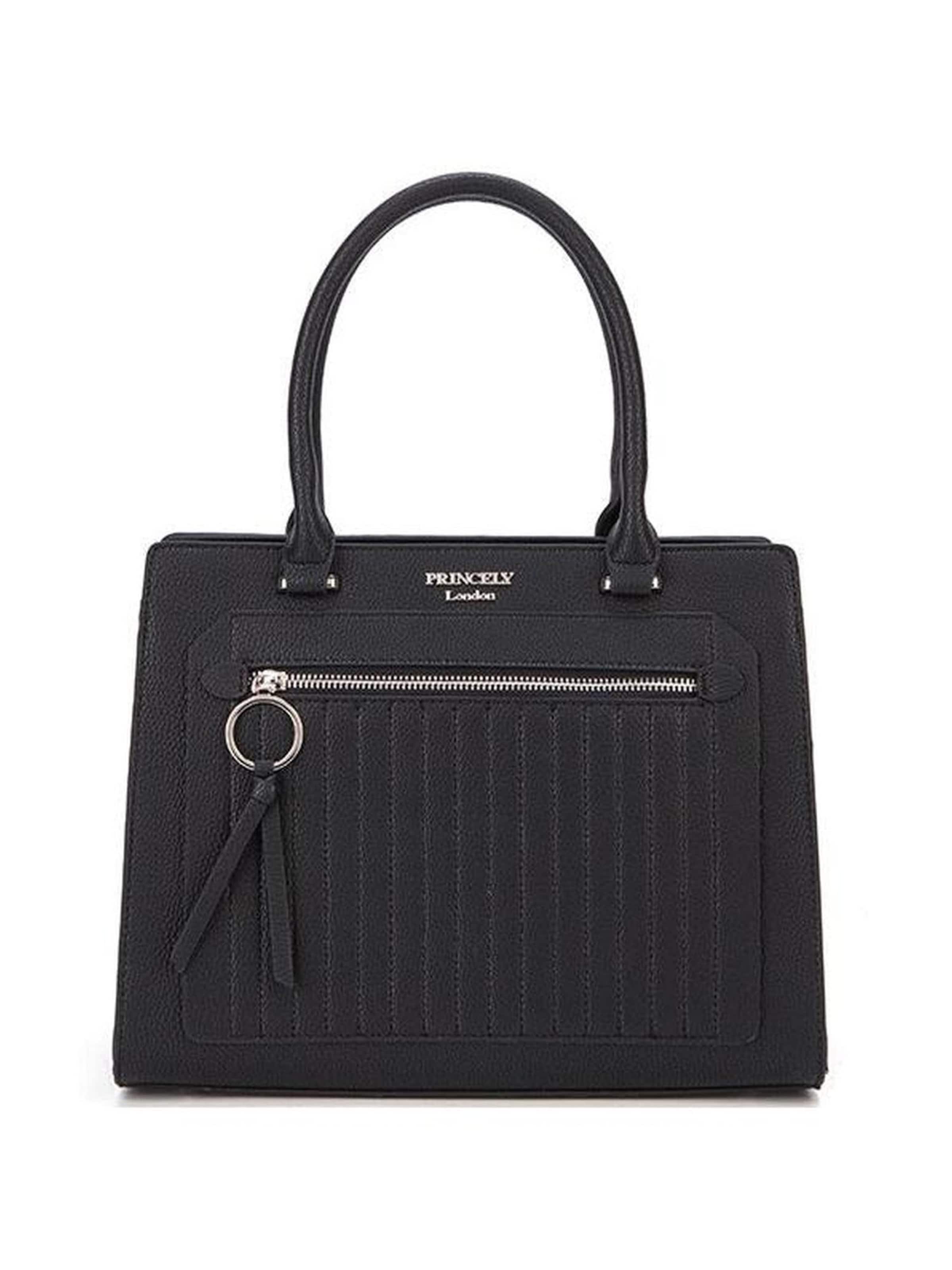 Sacs à main 'Antonia' Princely London en noir : devant