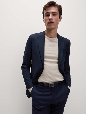 Marks & Spencer Suit Jacket in Blue: front