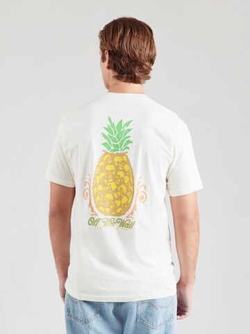 balts VANS T-Krekls 'PINEAPPLE SKULL': no priekšpuses
